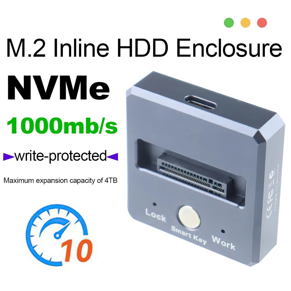 SSD ŷ ̼ M.2 SSD-USB , CŸ M.2 NVME/SATA  ϵ ̺ ̽, ƮϿ ޴ ŷ ̽, 1000 MB/s